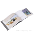 Impresión de catálogo de cubierta softcover personalizada